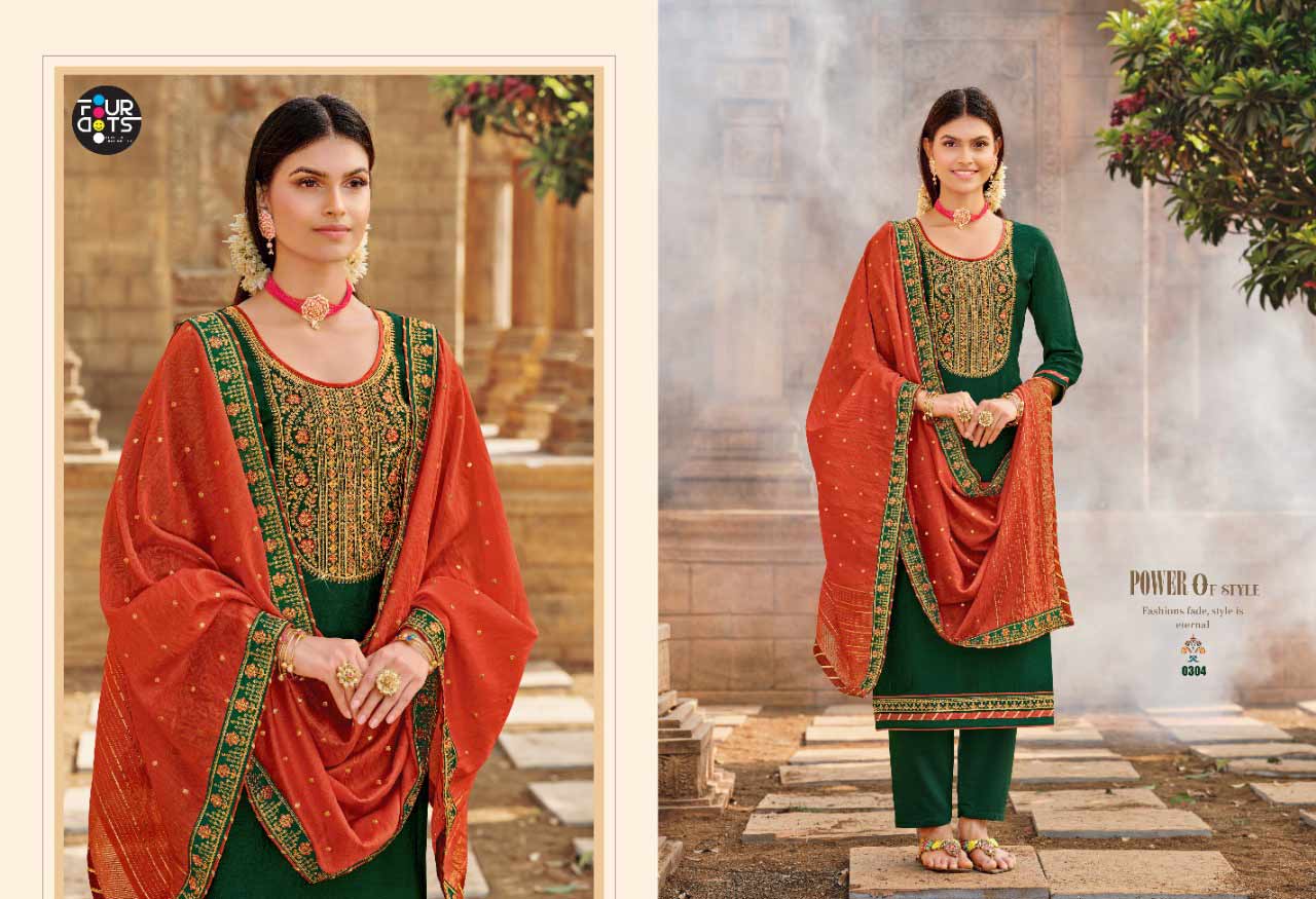 Manjari Vol-3 Parampara Silk Salwar Kameez Set Manjari Vol-3 Parampara Silk Salwar Kameez Set